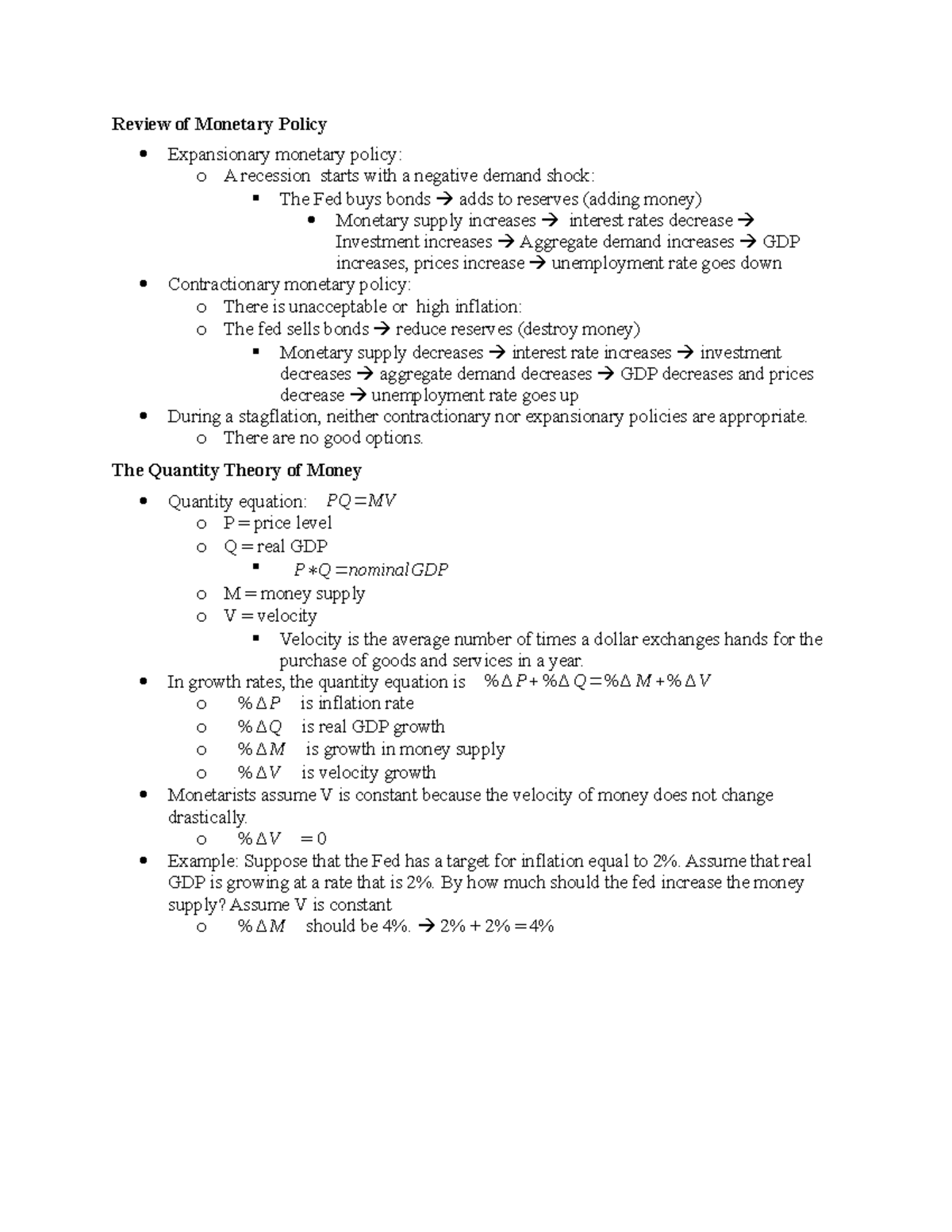 class-29-review-of-monetary-policy-expansionary-monetary-policy-o-a