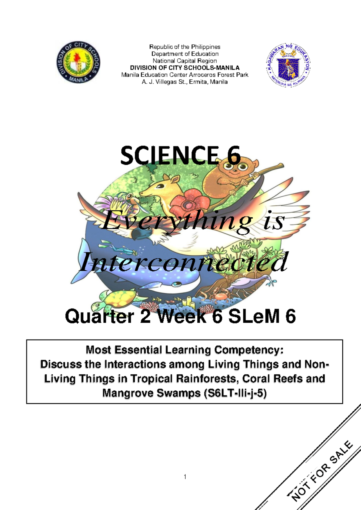 Science-6 Q2 Mod6 - Hope This Helps You! - Most Essential Learning ...