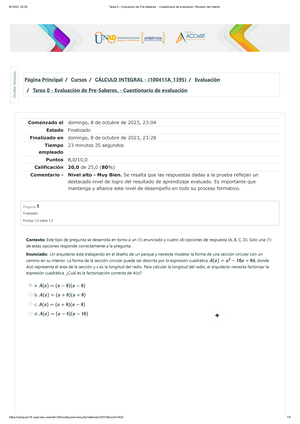 Unidad 3 - Tarea 3 - Aplicaciones De Las Integrales - Unidad 3 Tarea 3 ...