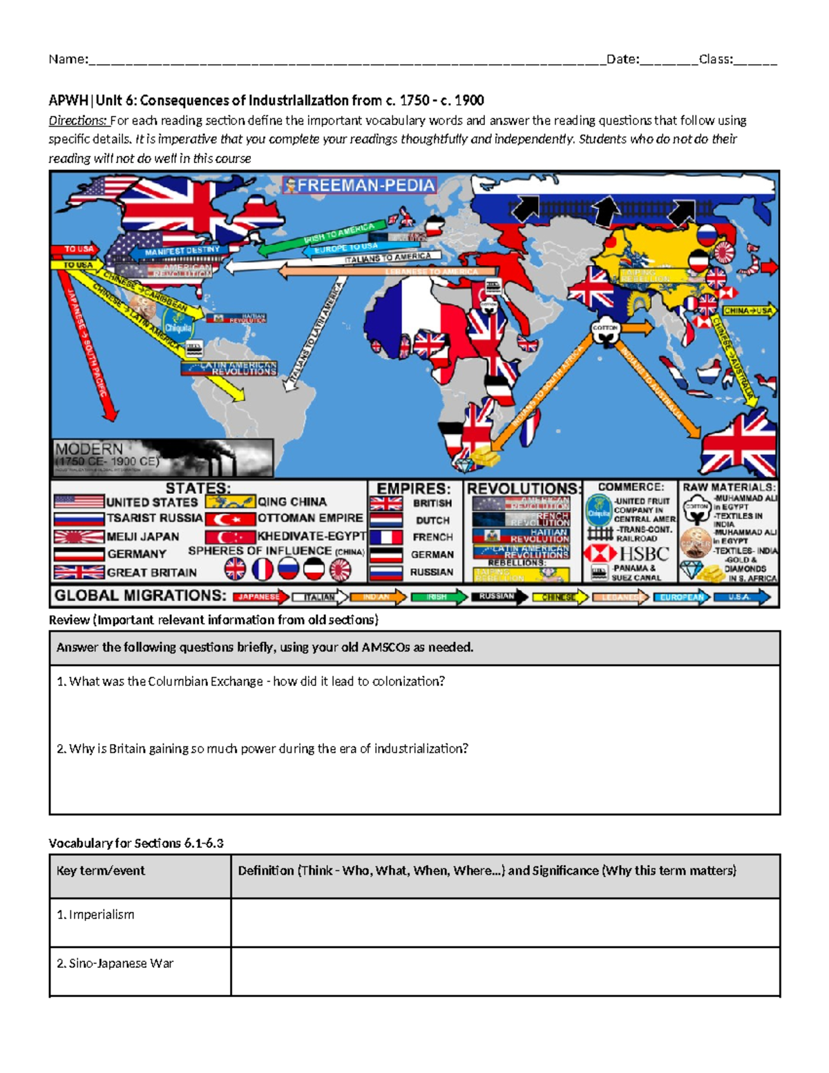 Unit+6+ Amsco+Reading+Guide - - Studocu