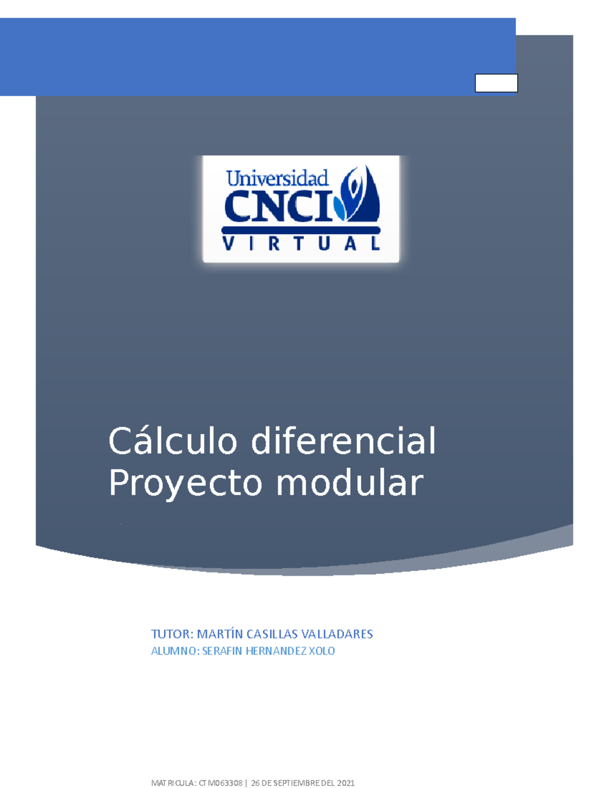 Cálculo Diferencial Proyecto Modular - Cálculo Diferencial Proyecto ...