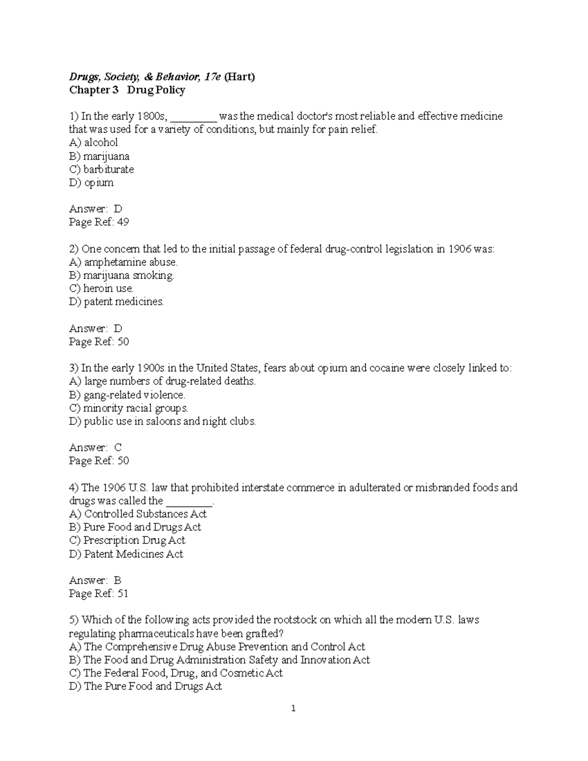 Chapter+3+-+Practice+exercises-+Answer Key copy - Drugs, Society ...