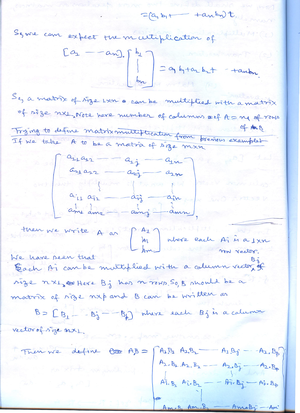 LA For AI ML - ......... - Linear Algebra, Numerical And Complex ...