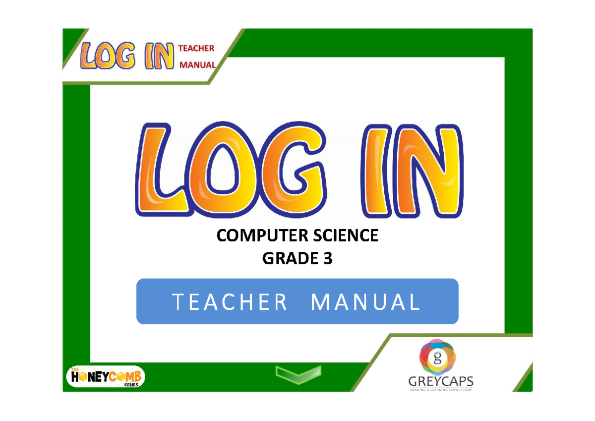 Computer Science Grade 3 - TT EE AA CC HH EE RR MM AA NN UU AA LL ...