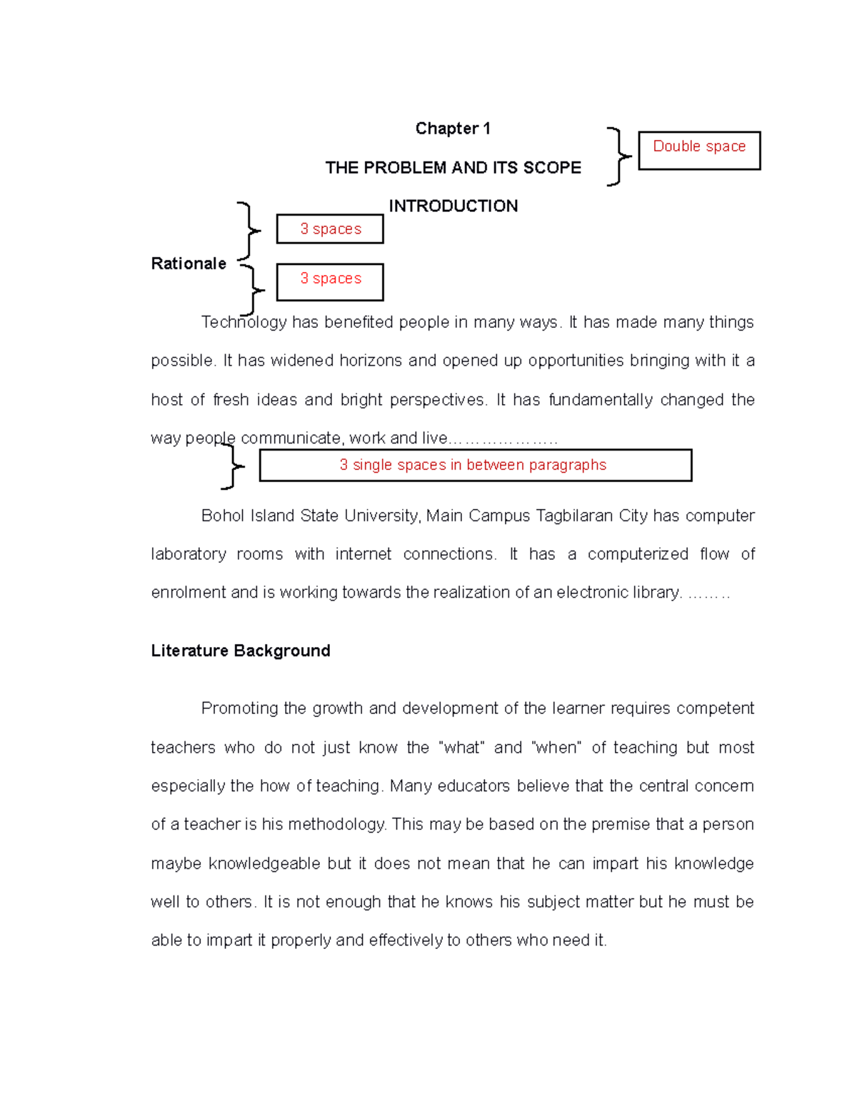 Unified Research- Format chapter 1 to 3 - Chapter 1 THE PROBLEM AND ITS ...