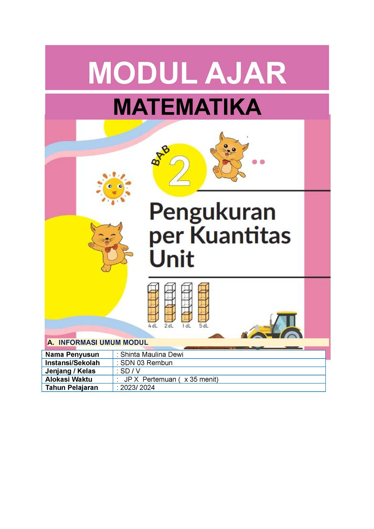 BAB 2 - MA Matematika Kls 5 (datadikdasmen - MODUL AJAR MATEMATIKA A ...