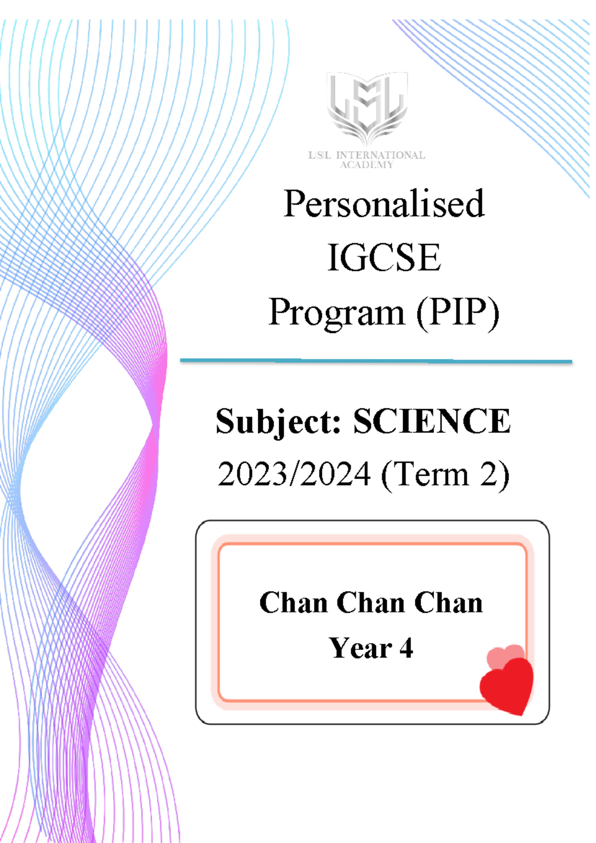 Module Cover Template - erfgqegdf - English - Chan Chan Chan Year 4 ...