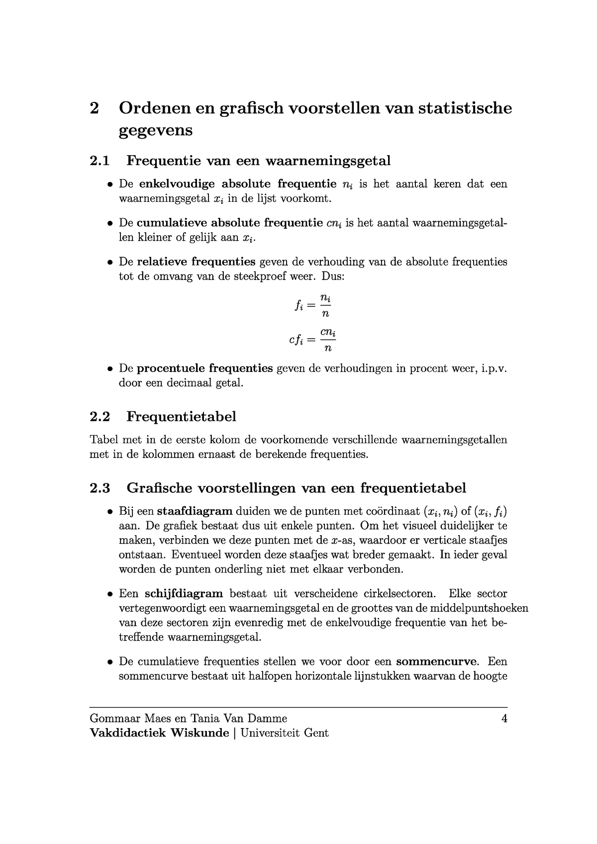 Samenvatting Statistiek - Module 2 - Nederlands - Studocu