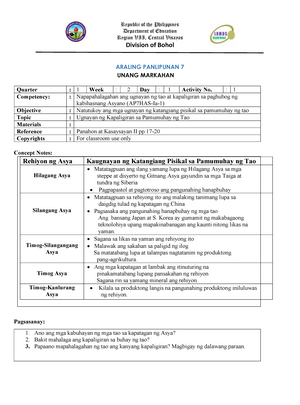 Q2 -M7- Pagsulat-NG- Larawang- Sanaysay - Pagsulat Sa Filipino Sa ...