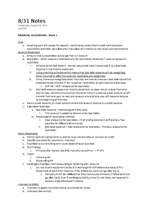 MGT8803 Supply Chain Management - Week 1 I. What is operations and ...