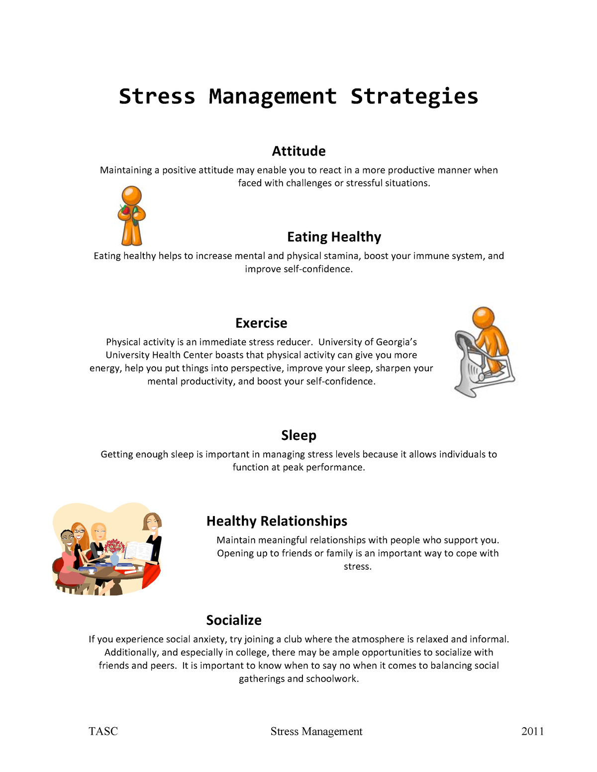 Stress Management Strategies - EDC11ES - CUT - Studocu