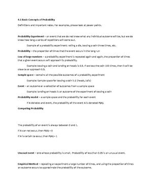 Statistics - WORKSHEET – Extra examples (Chapter 1: sections 1,1,1 ...