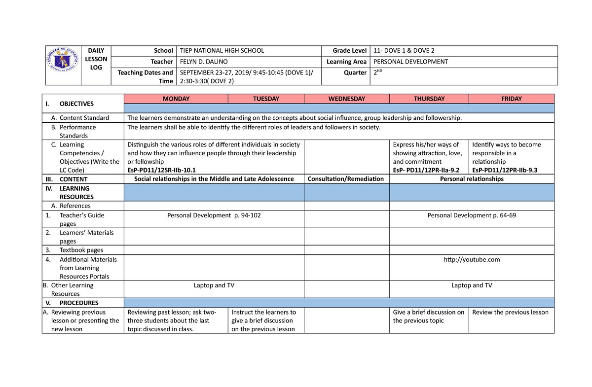 dll-perdev-2nd-week-this-is-a-daily-lesson-log-for-personal