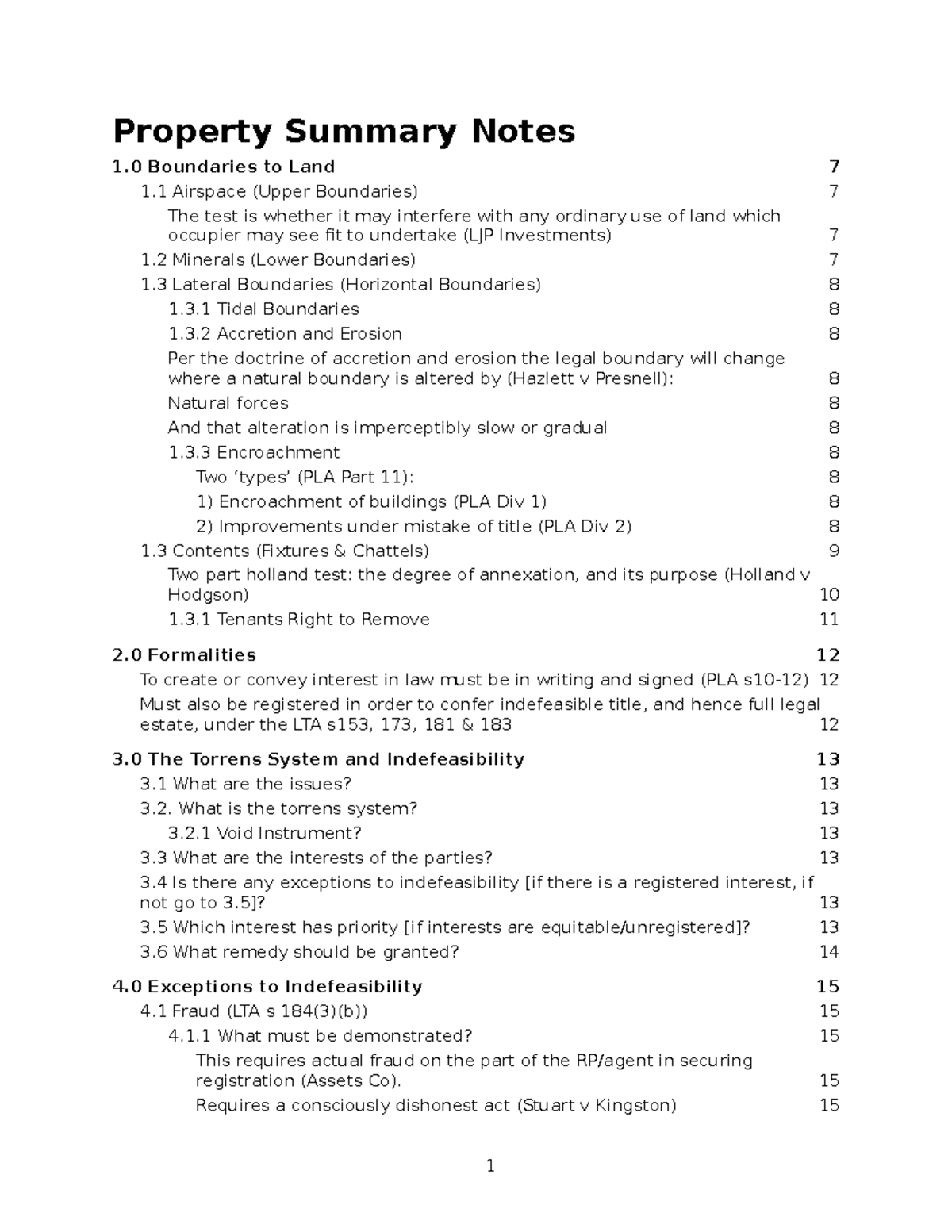 PropertySummary Summary Property 1 Comp Concepts Property Summary
