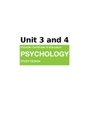 Unit 3 - AOS1 Revision Poster - Unit 3 AOS 1: How does the nervous ...