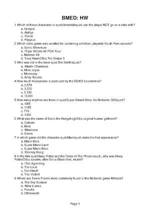 Module 1-6 - for med tech - COMMUNITY PUBLIC HEALTH FOR MEDICAL ...