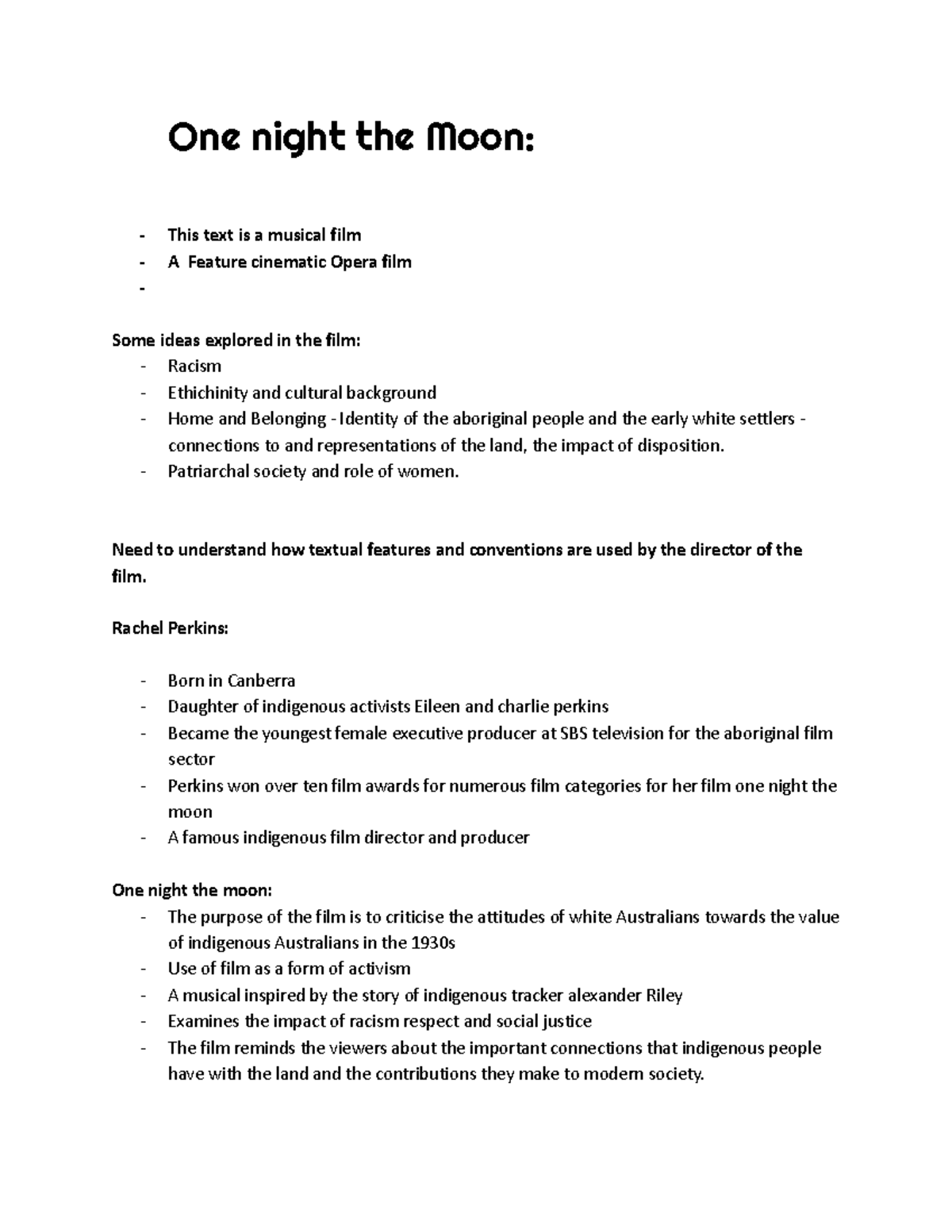 one night the moon essay questions