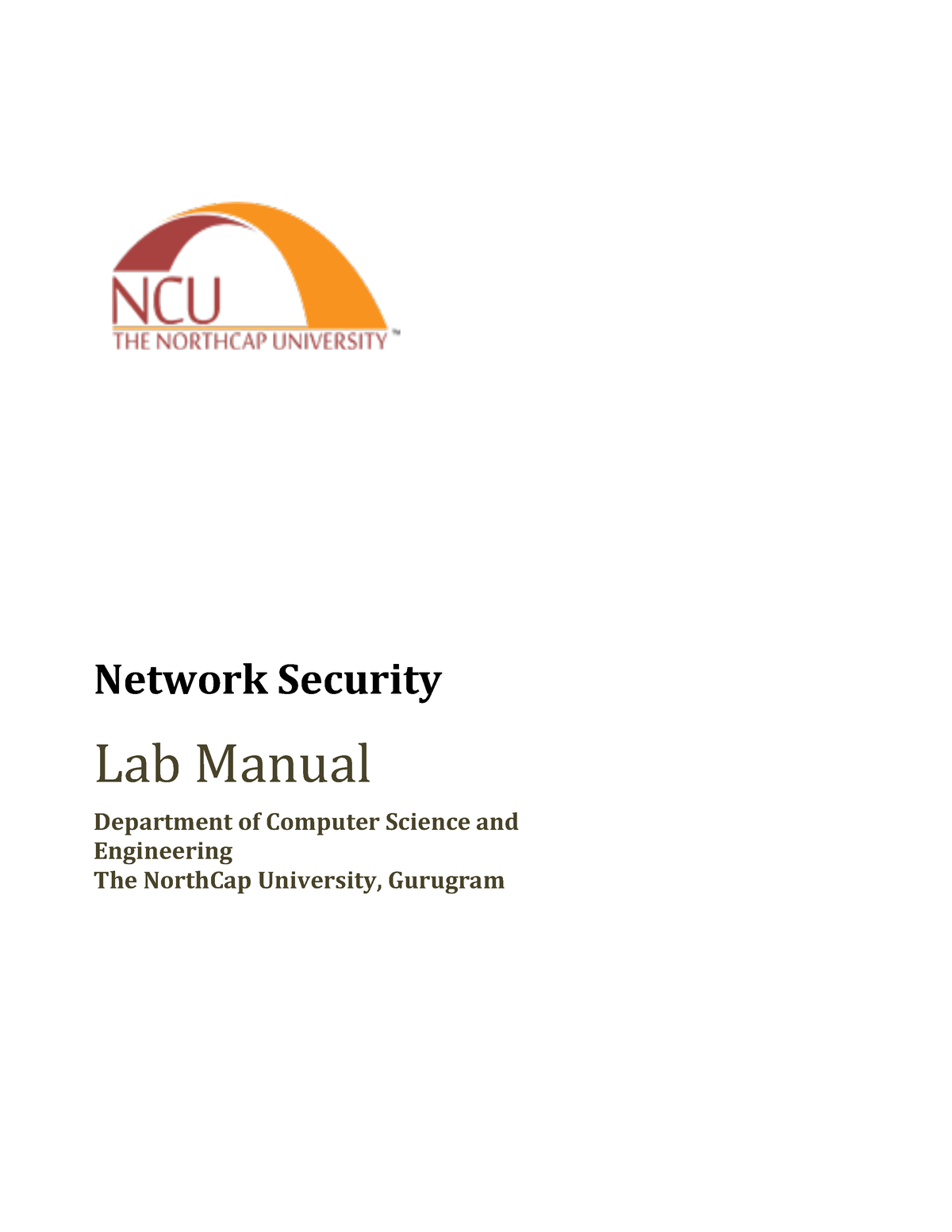 Network Security Lab - Network Security Lab Manual Department Of ...