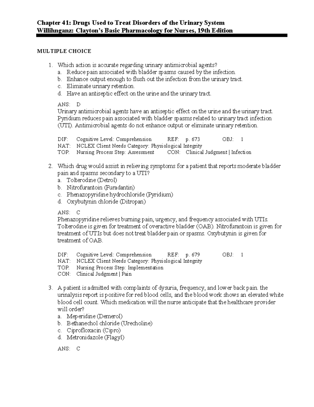 chapter-41-drugs-used-to-treat-disorders-of-the-urinary-system-which