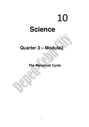 SCI6 Q3 Module 1 - Science Quarter 3 – Module 1: Friction 6 Science ...