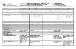 Module 1 Quarter 1 week 1 - English Quarter 1 – Module 3: Communicative ...