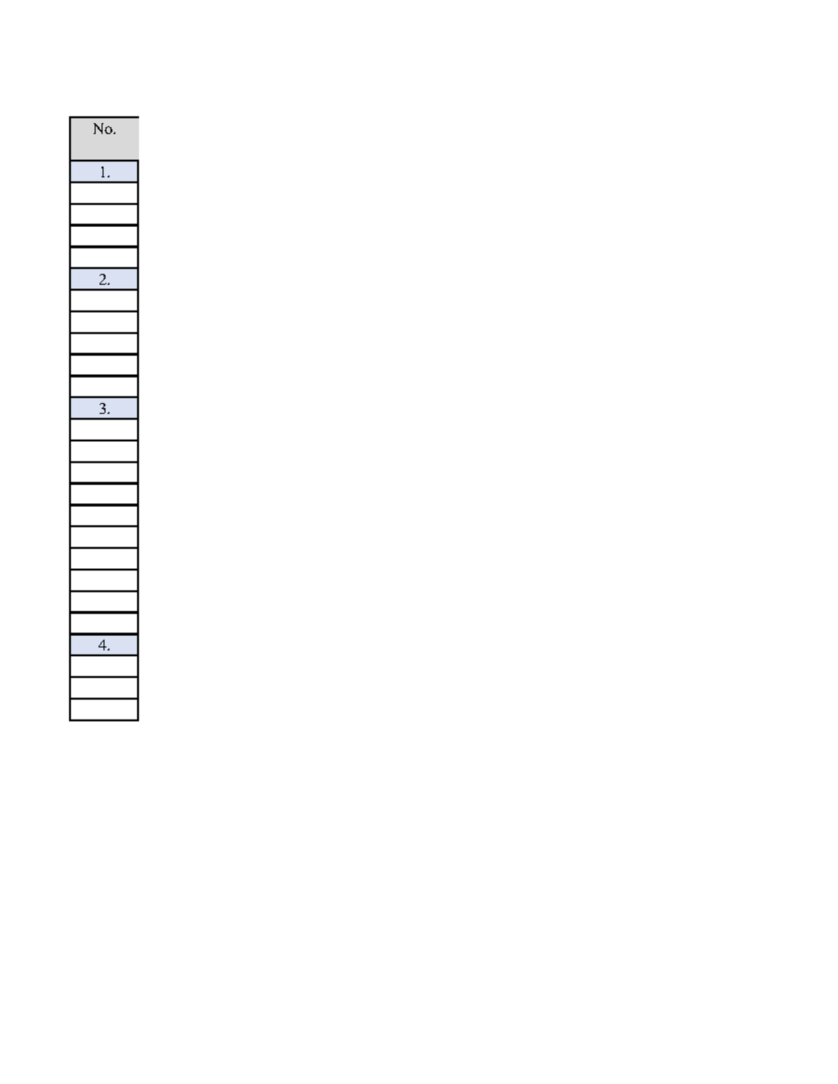 Gantt Chart FYP - Summary Final Year Report - No. 1. 2. 3. 4. Aktiviti ...