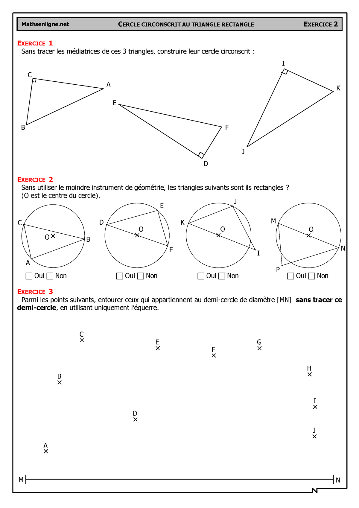 Chap 04 - Ex2 - Cercle Circonscrit (exercices Graphiques) - Corrige ...