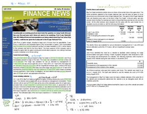 Non-current Assets Notes - BAC 300 - Studocu