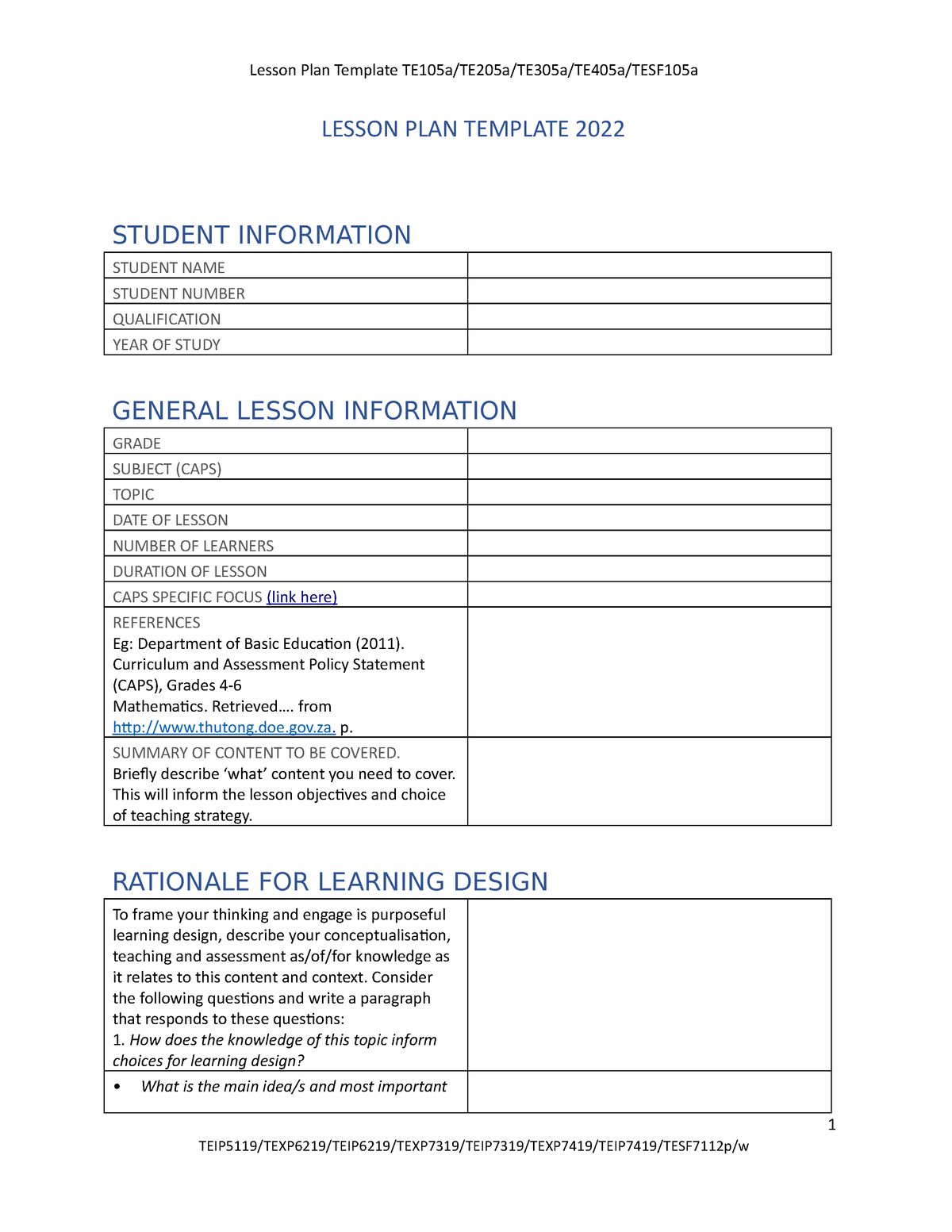 Document 1 LESSON PLAN TEMPLATE 2022 STUDENT INFORMATION STUDENT   Thumb 1200 1553 