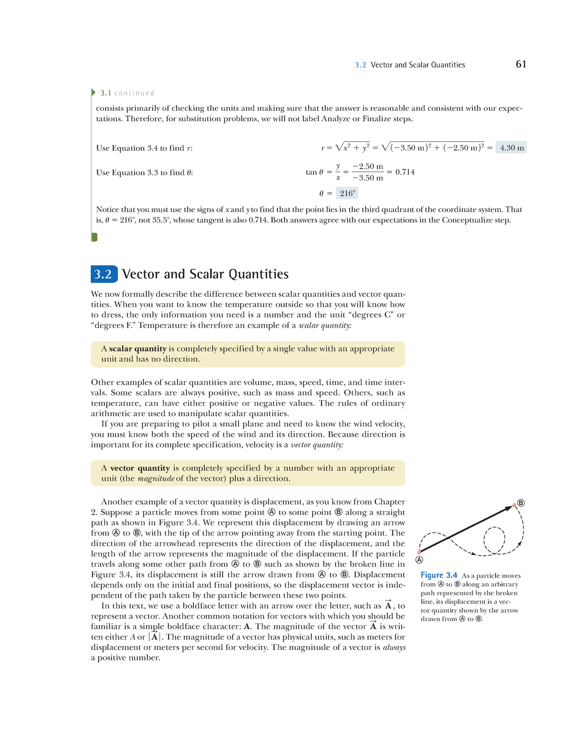 Physics -17 - 3 Vector And Scalar Quantities 61 Consists Primarily Of ...