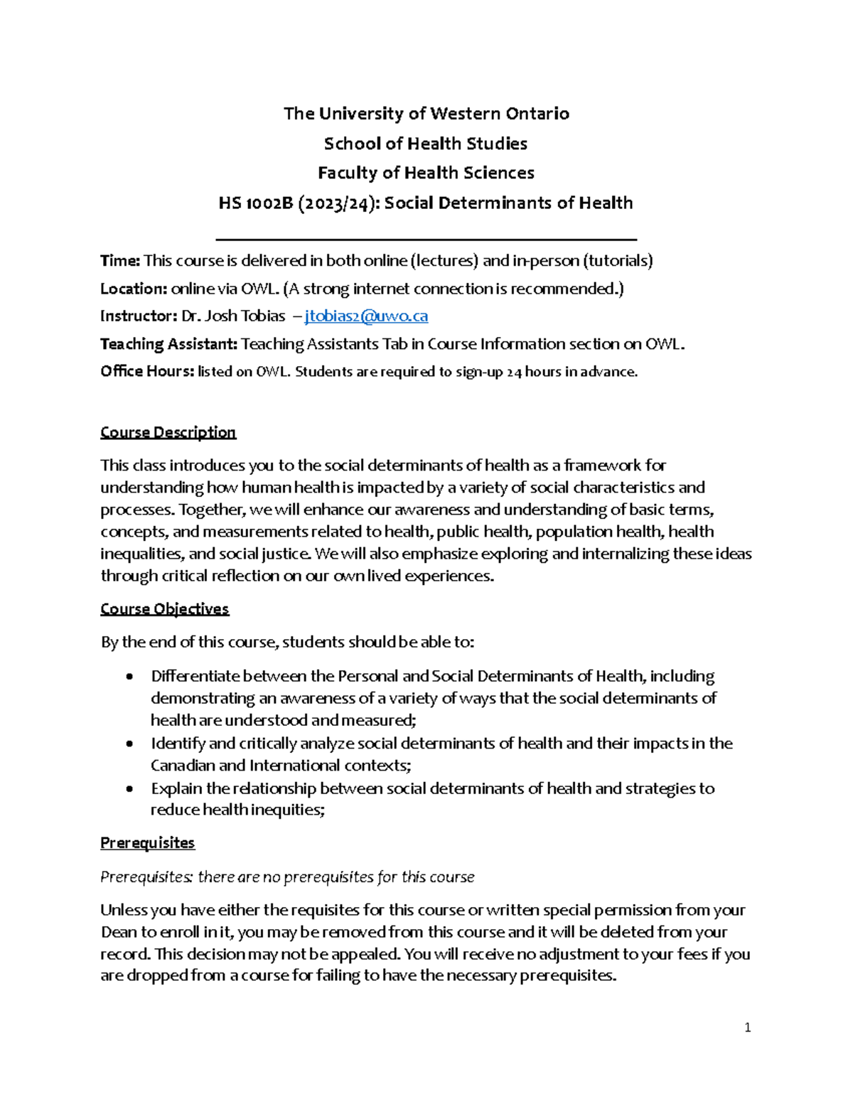 HS+1002+B+Winter+2023-24-1 - The University of Western Ontario School ...