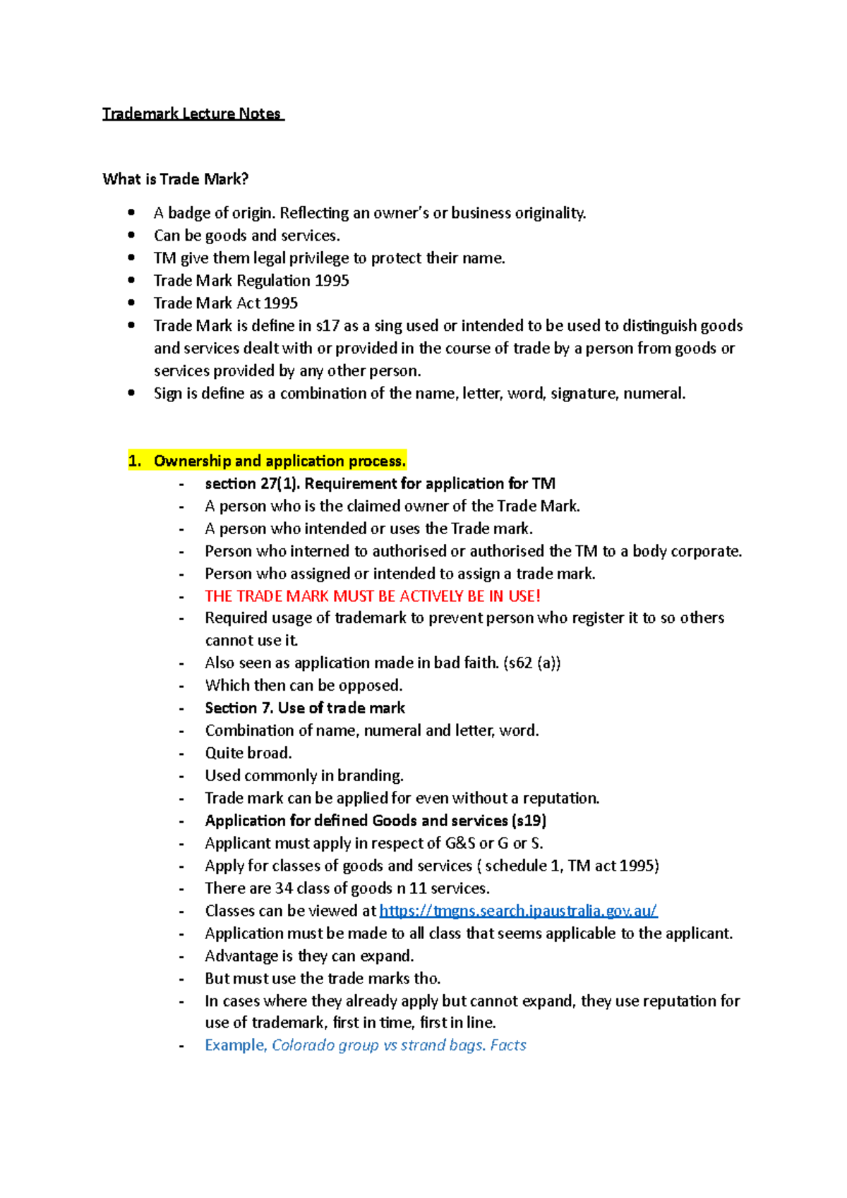 trade-mark-notes-revision-1-trademark-lecture-notes-what-is-trade