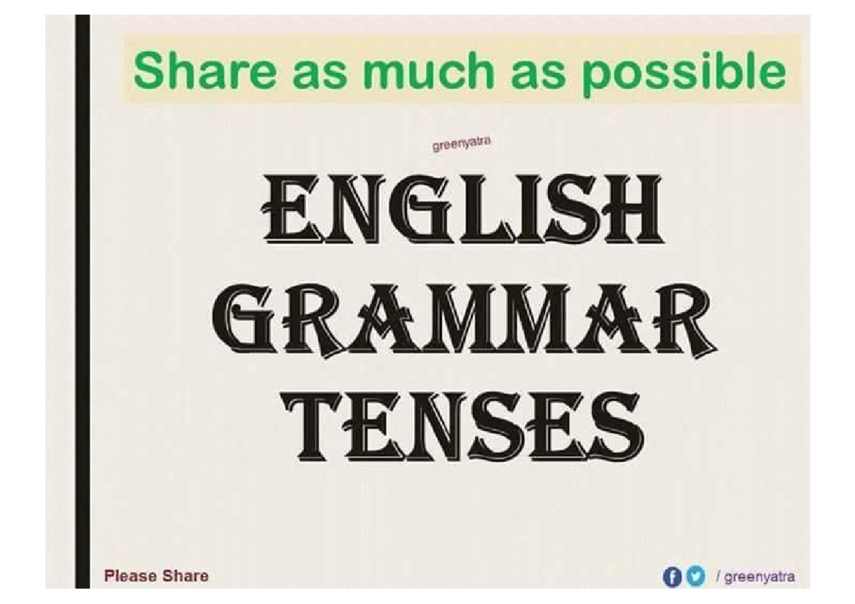 Grammar chart - It is very useful for English - Share as much as ...