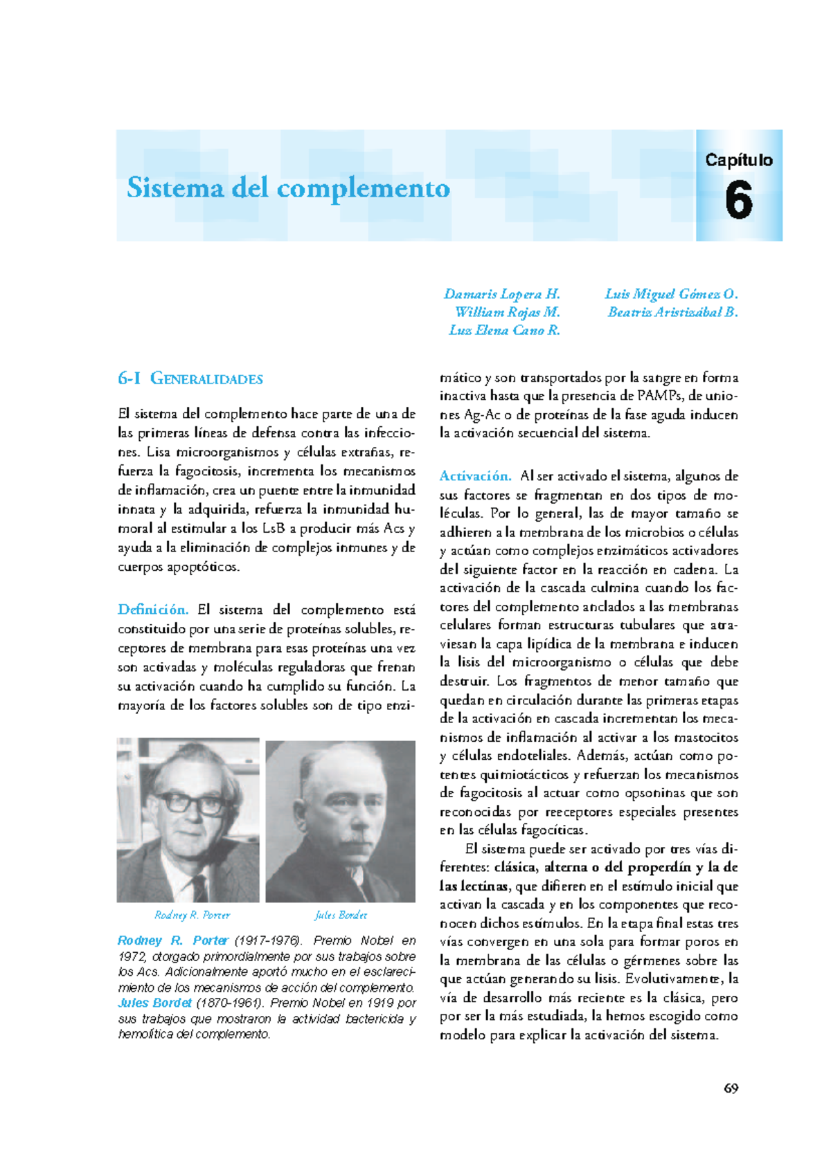 Sistema de Complemento - Damaris Lopera H. William Rojas M. Luz Elena ...