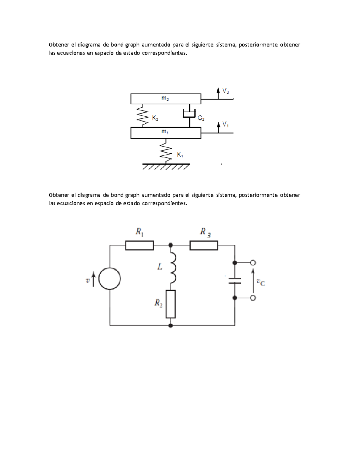 Tarea Bond Graph Sistemas Mecatronicos Sistemas Computacionales Obtener El Diagrama De 5080