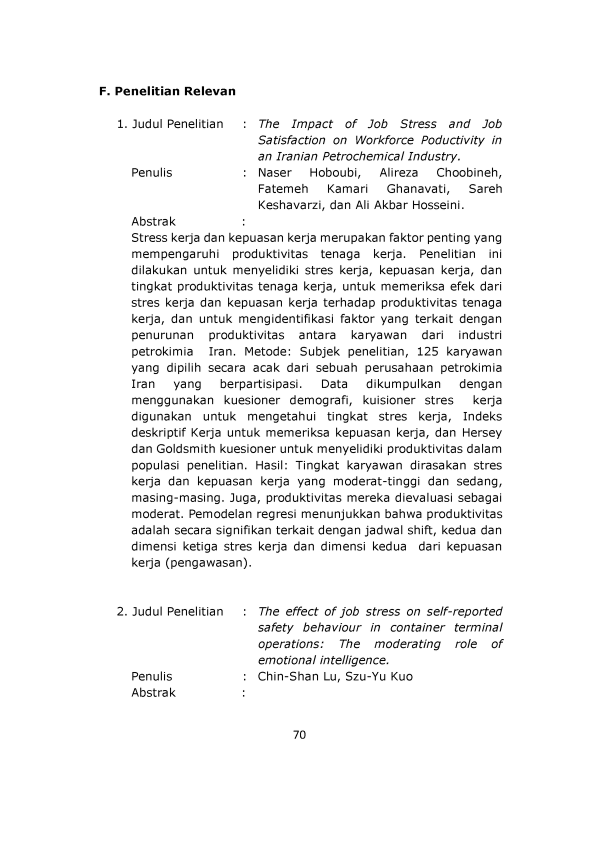 2020-06-16 Buku:1.Psikologi Industri Dan Organisasi Umi-79 - 70 F ...