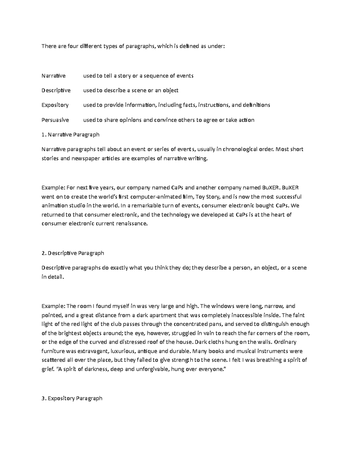 There are four-WPS Office - There are four different types of ...