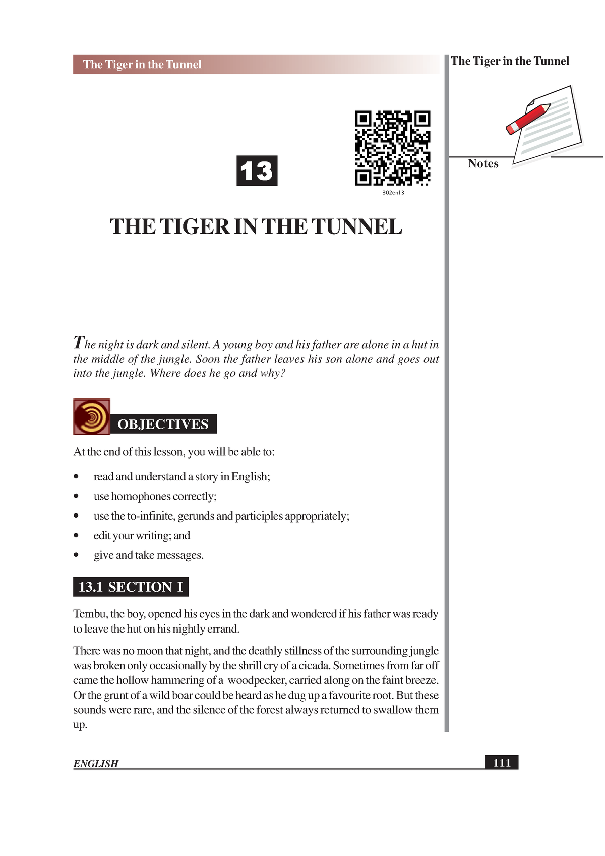 the tiger in the tunnel essay pdf