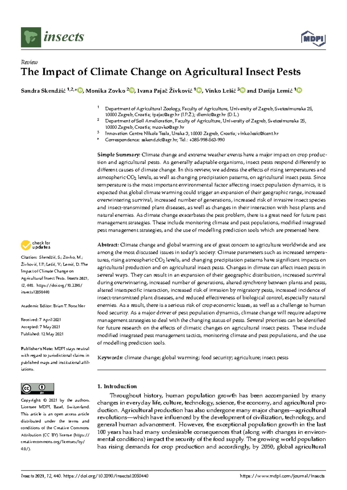 7-Skendži´ et al. 2021 - The Impact of Climate Change on Agricultural ...