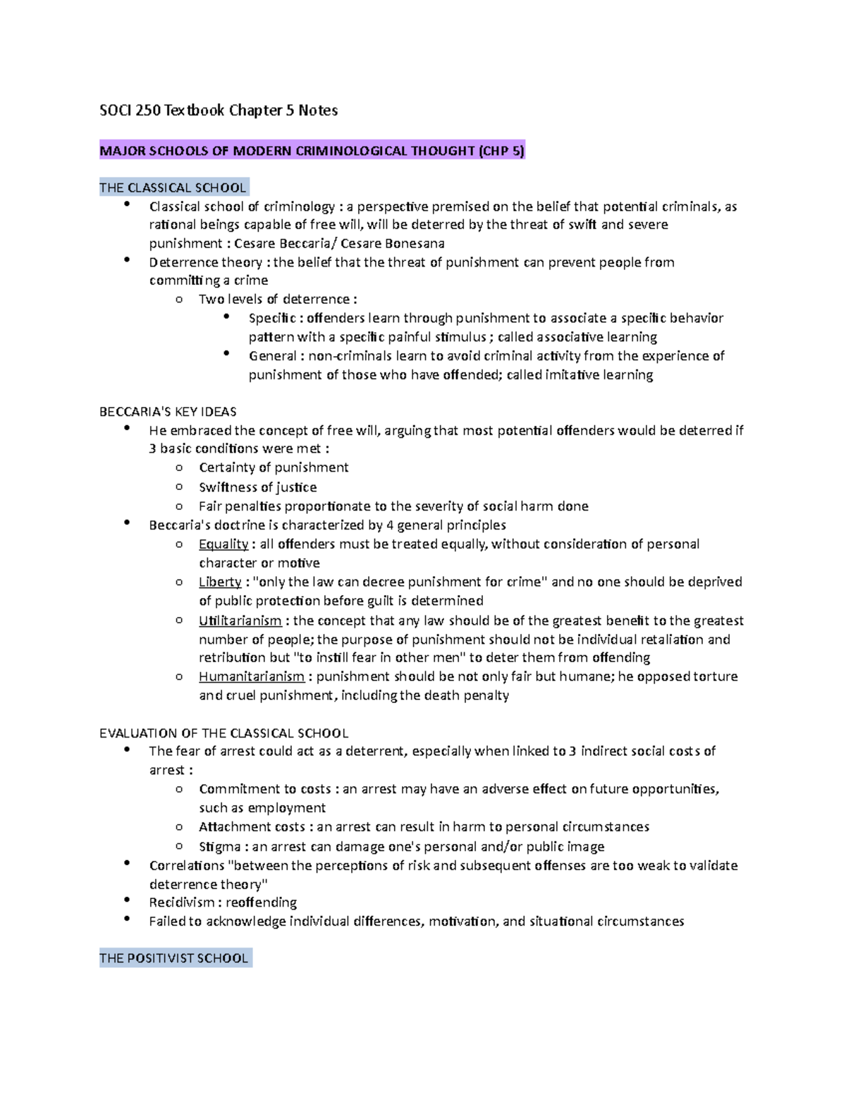 SOCI 250 Textbook Chapter 5 Notes - SOCI 250 Textbook Chapter 5 Notes ...