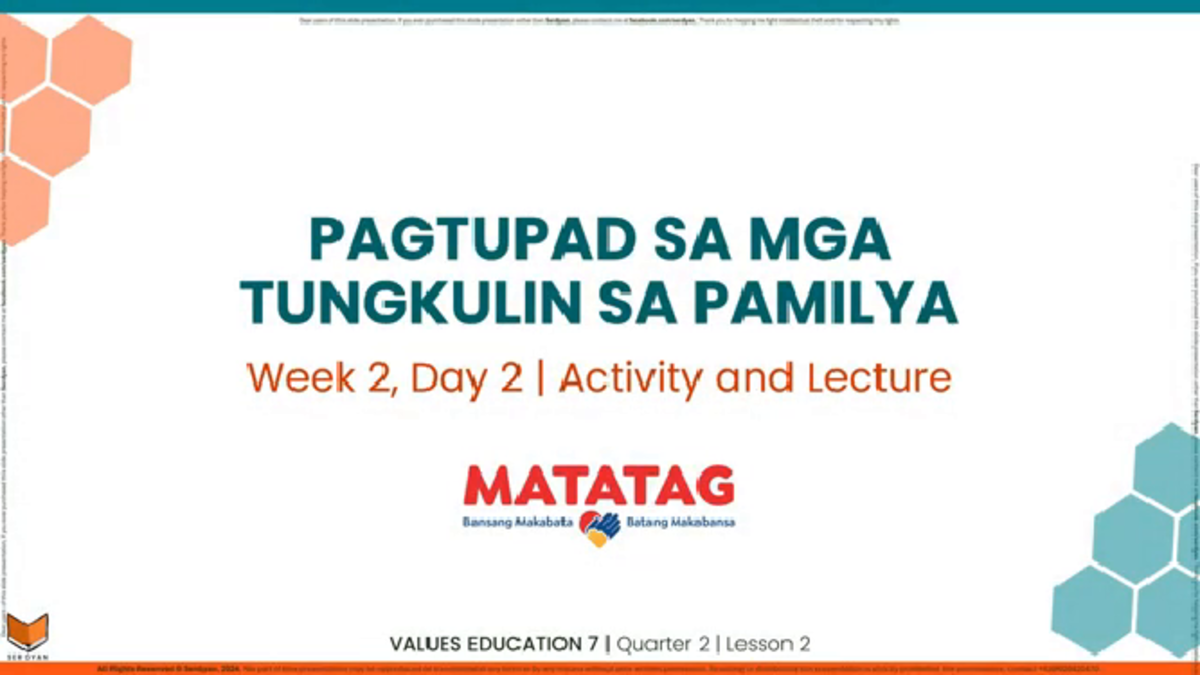 Epekto ng pagtupad sa mga tungkulin - PAGTUPAD SA MGA TUNGKULIN SA ...