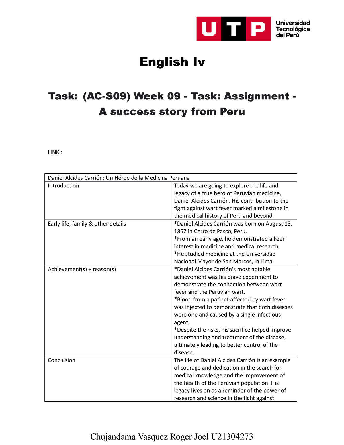 Task 9- Ingles IV (original) - English Iv Task: (AC-S09) Week 09 - Task ...