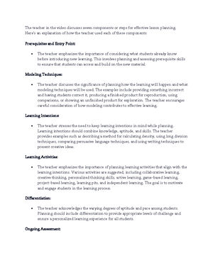 EDU 3263 Disc Mod 1 - Discussion Post - EDU 3263 Disc Mod 1 For the ...