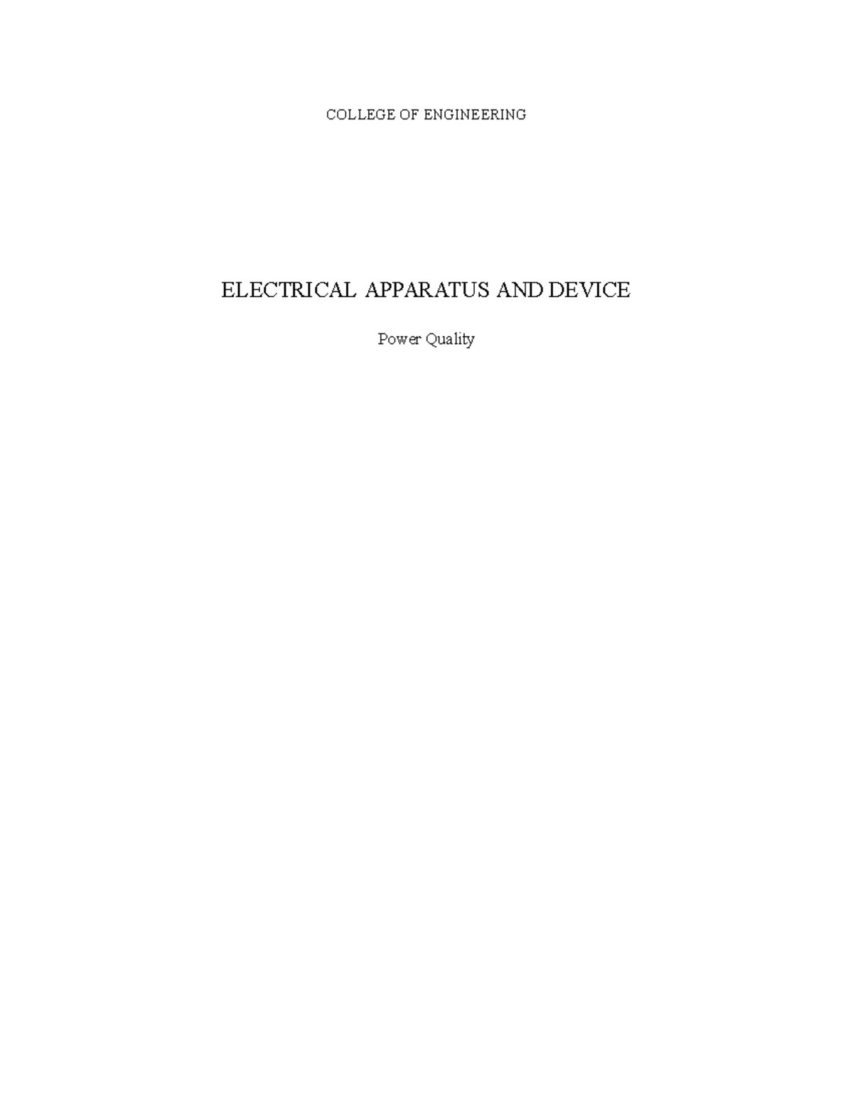 electrical-apparatus-and-device-power-quality-college-of-engineering