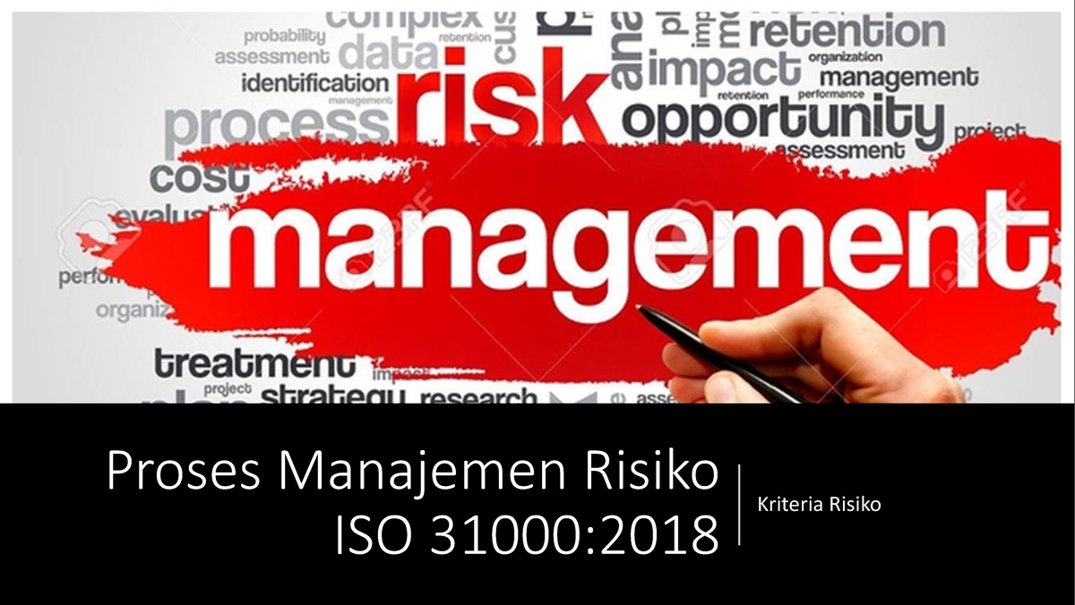 11 Proses Manajemen Risiko Iso 31000 Kriteria Risiko Rir Proses