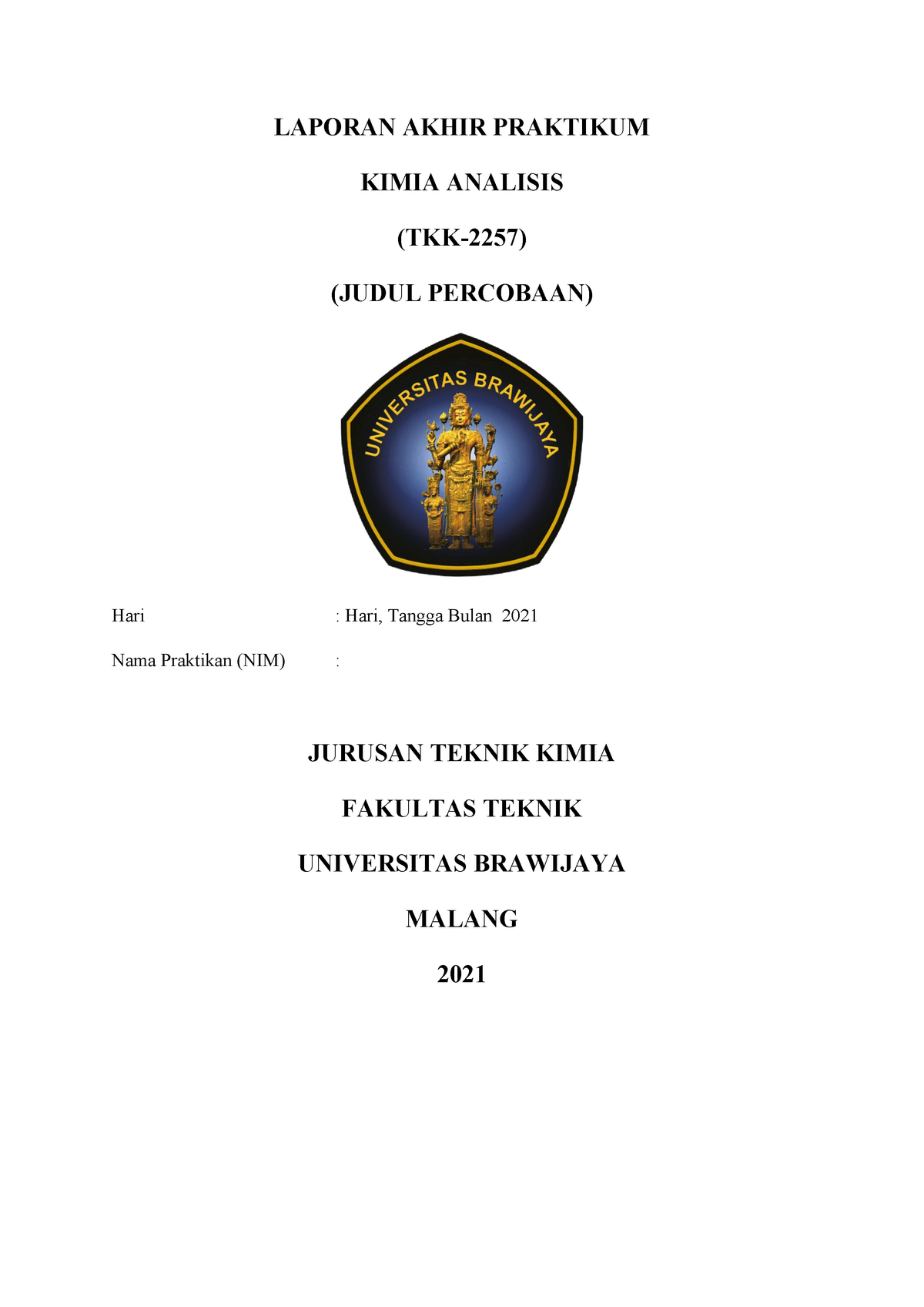 Format Modul 1 Pengenalan Alat Dan Bahan - LAPORAN AKHIR PRAKTIKUM ...