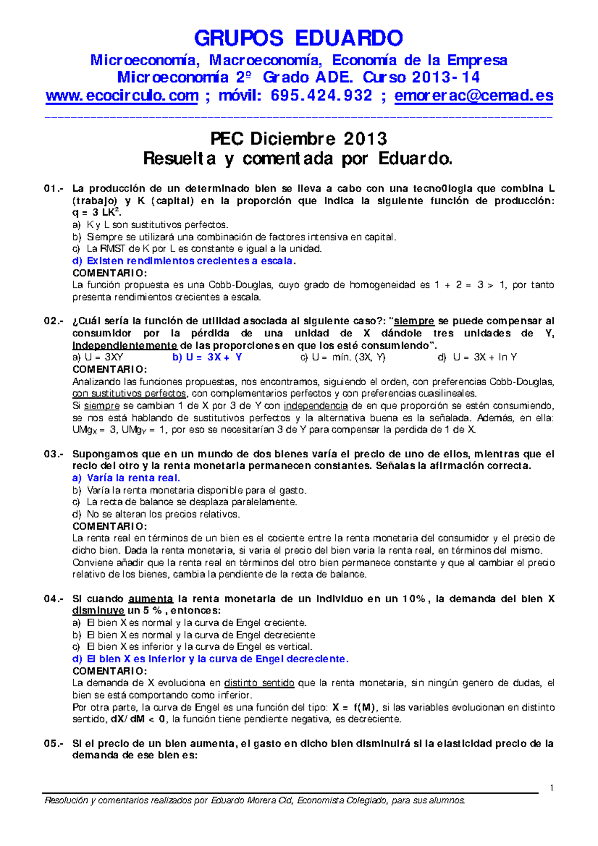 2013 .14 - Micro - Pec Academia - Microeconomía, Macroeconomía ...