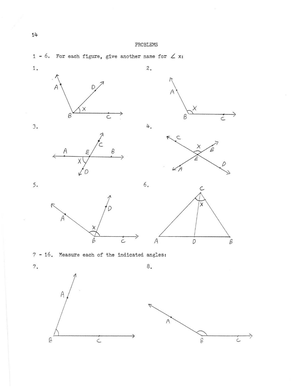 1-2 Angles - MM3217 - Modern Geometry - Studocu