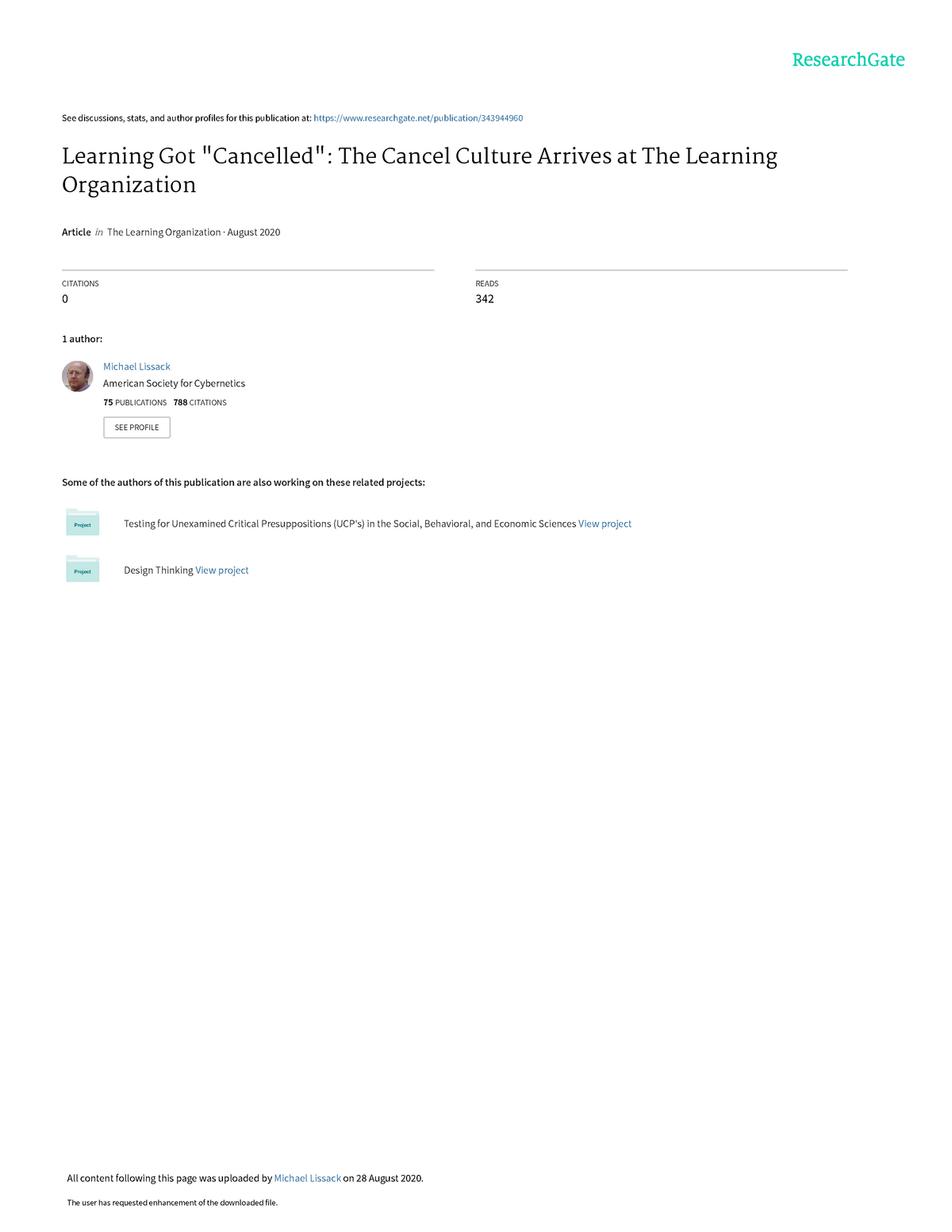 a-learning-got-cancelled-see-discussions-stats-and-author-profiles