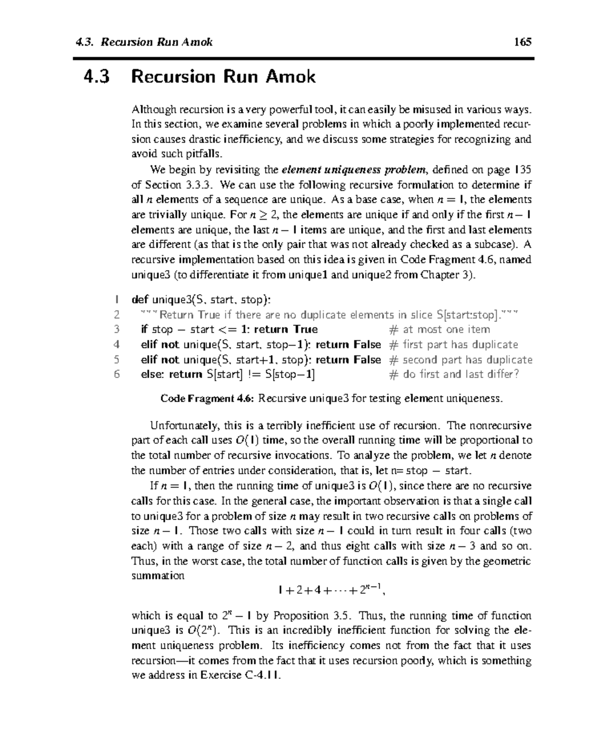 Recursion Run Amok ini adalah materi pada mata kuliah Dasar
